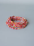 Sunray Bracelet  - Orange Multi