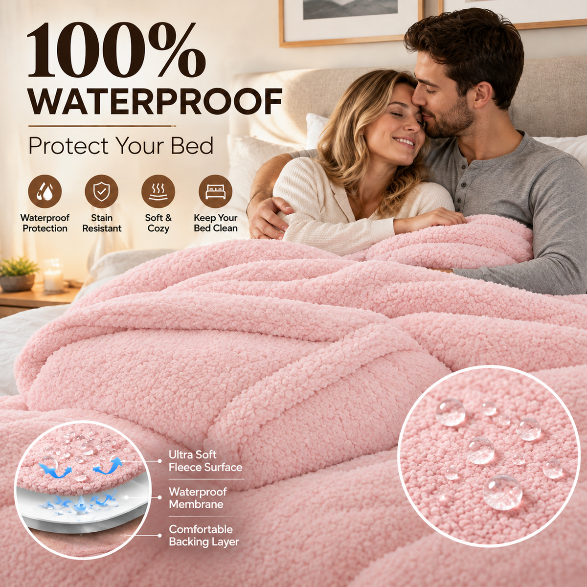 Waterproof Intimacy Blanket for Unmatched Comfort and Protection