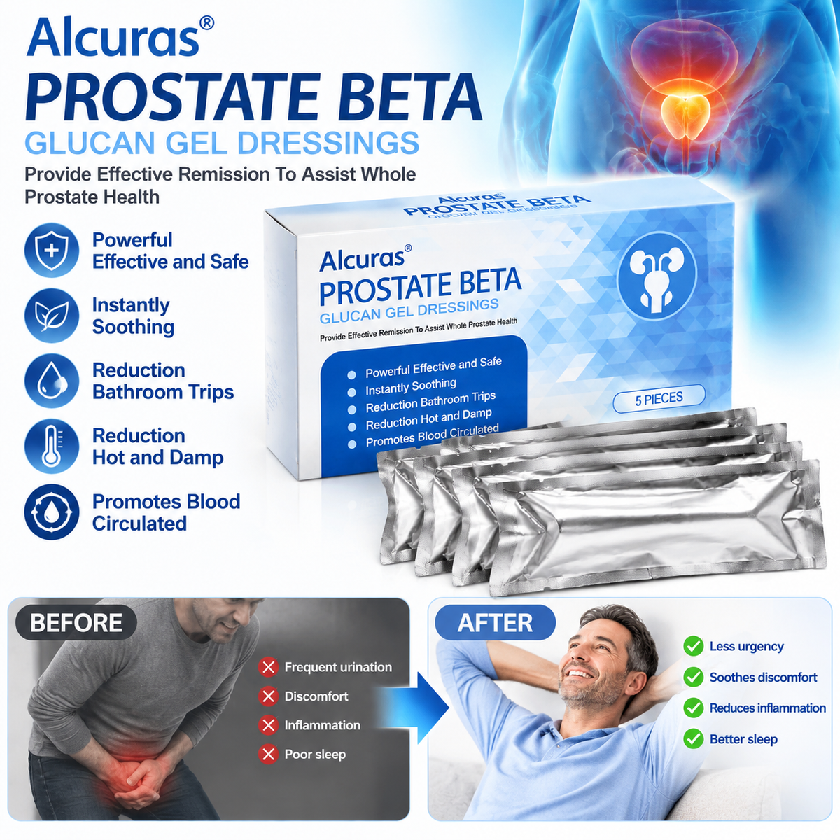Alcuras® Prostate Soothing Cream🔥Improved performance and stronger erections in just one application