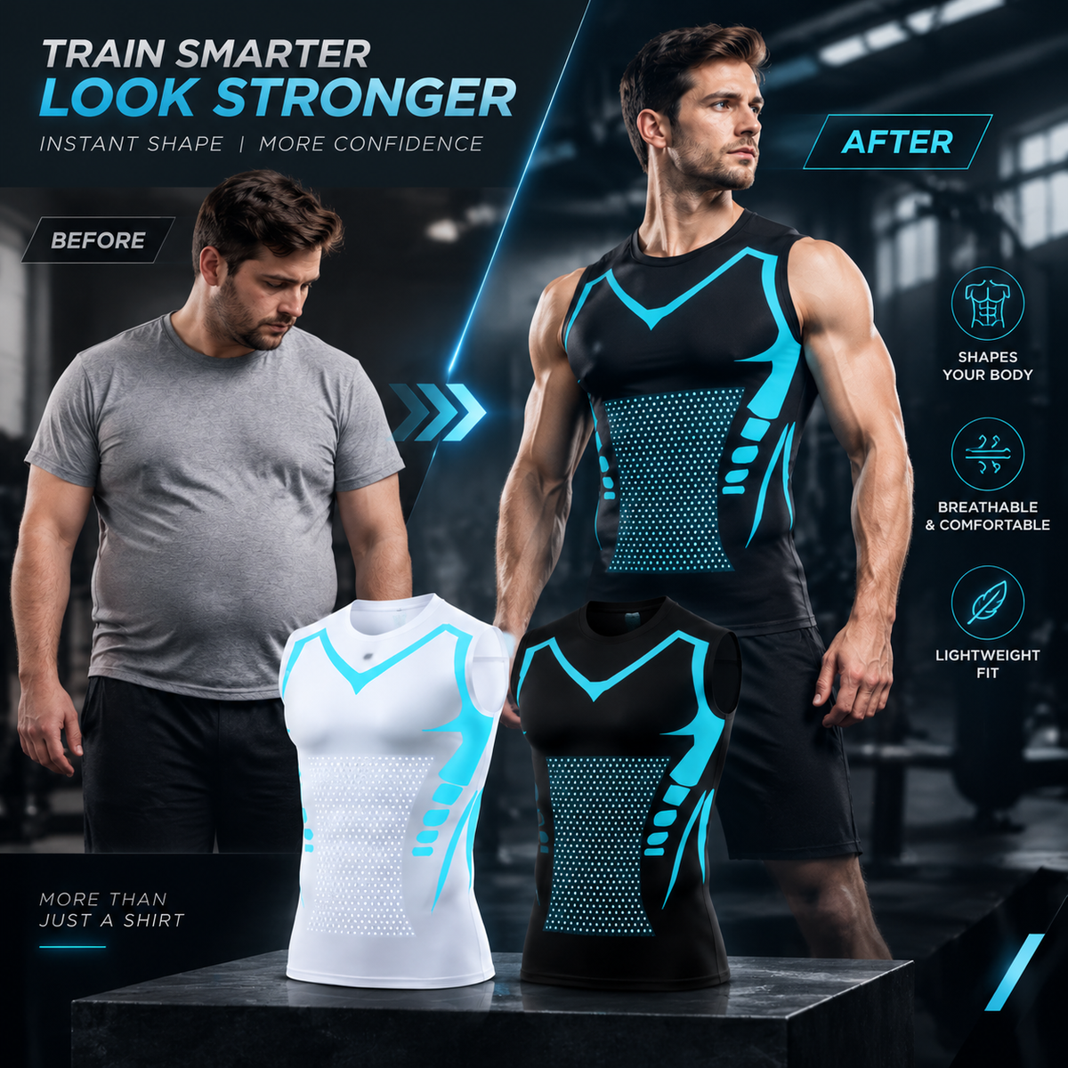 2026 New Version Close-Fitting Sleeveless Shirt