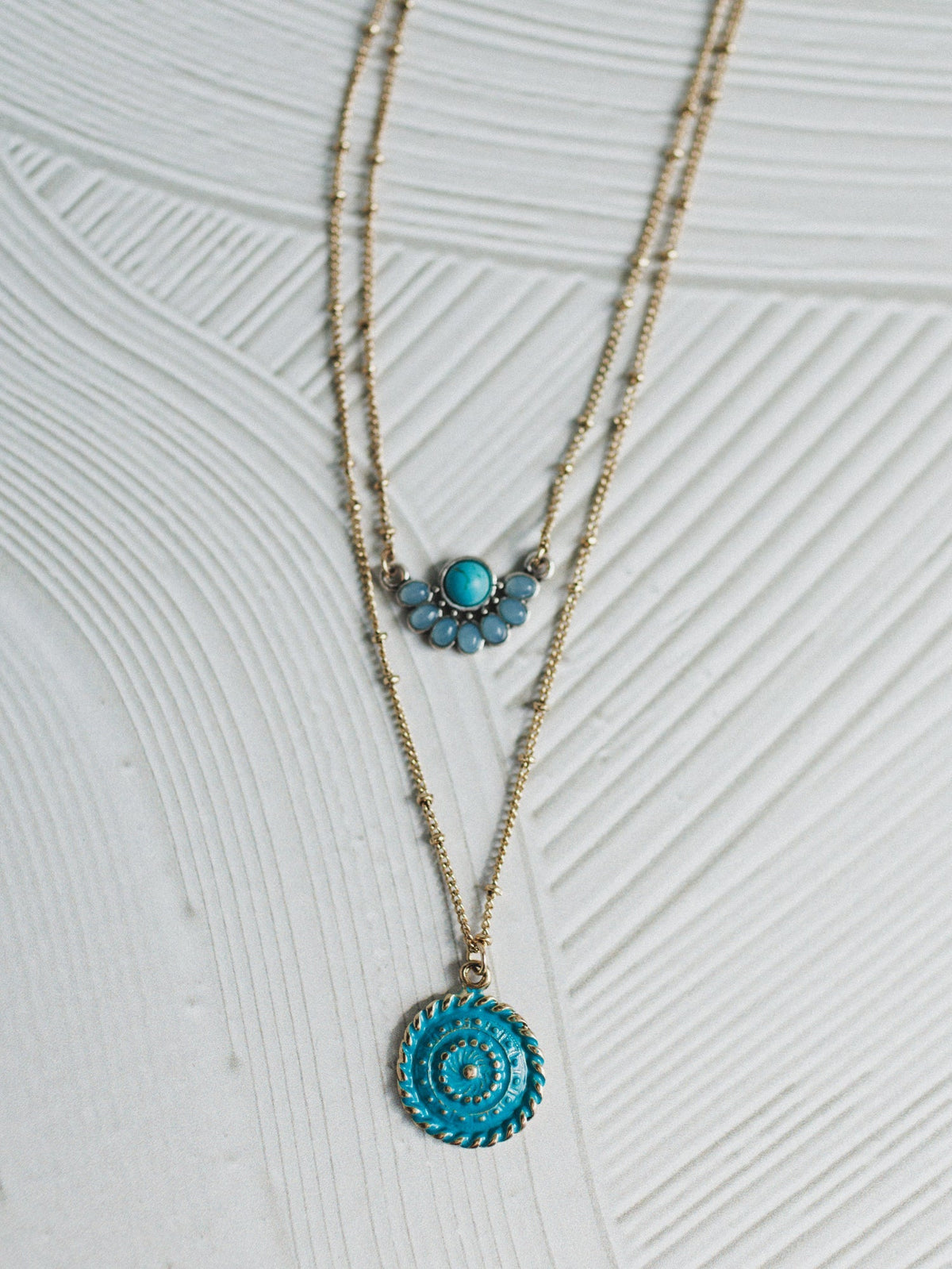 Radiant Wild Necklace - Turquoise
