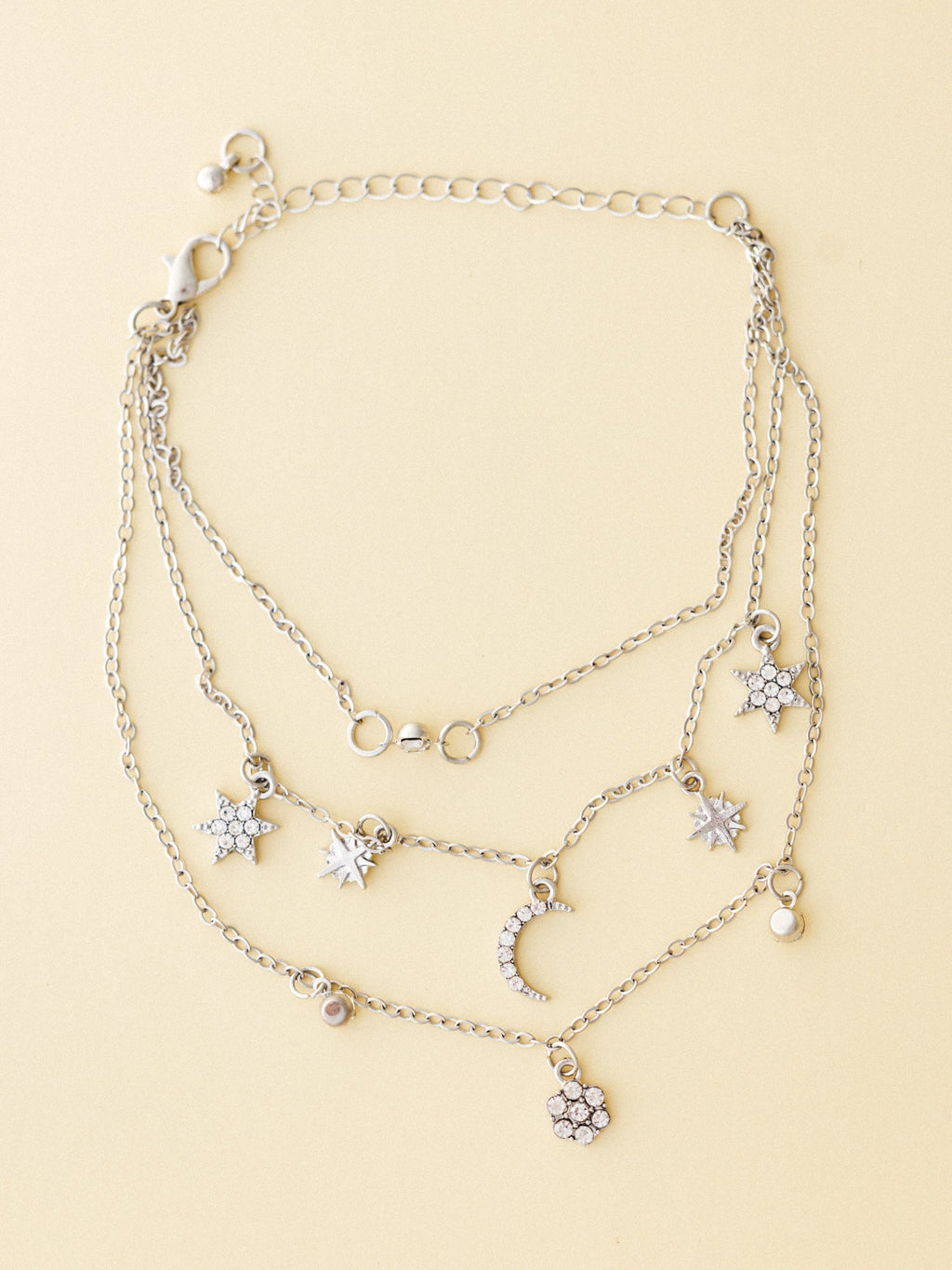 Moonlit Anklet - Silver