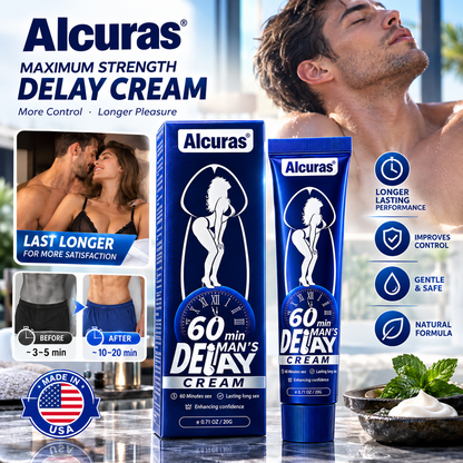 100K+ SOLD 🔥Alcuras® Men’s Delay High-Performance Gel