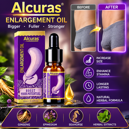 Alcuras® Unlock Your Full Potential: Bigger, Stronger & Lasting Longer Naturally!