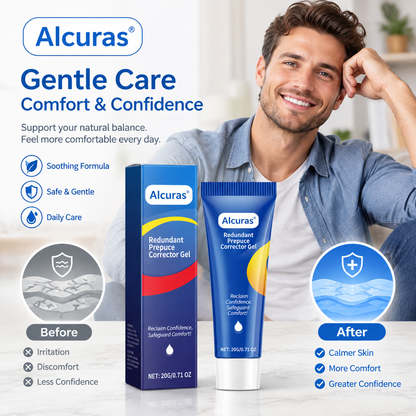 Alcuras® Gentle Foreskin Corrector Gel – Soothing, Natural Relief