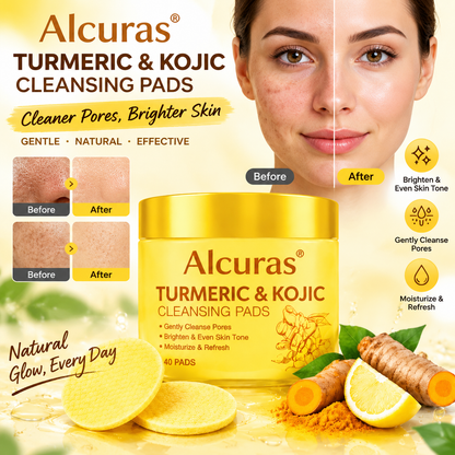 Alcuras® Turmeric & Kojic Cleansing Pads