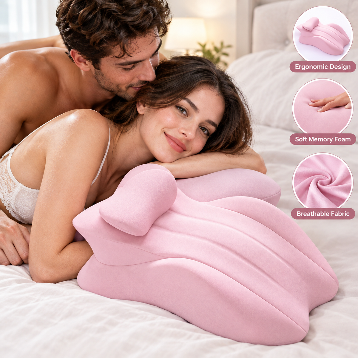 Intimacy Support Pillow – Comfort for Every Position