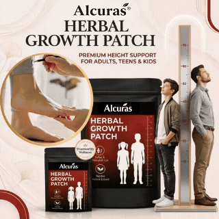 Alcuras® Herbal Growth Patch - Support Natural Height