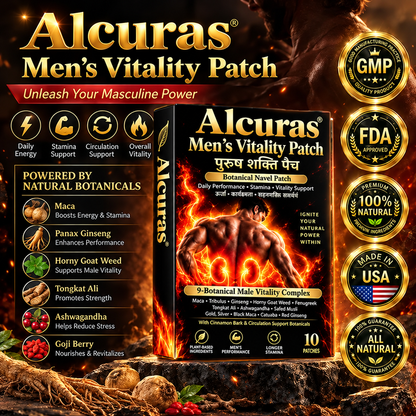 Alcuras® Men's Vitality Patch 🔥 Buy 1 Get 1 Free