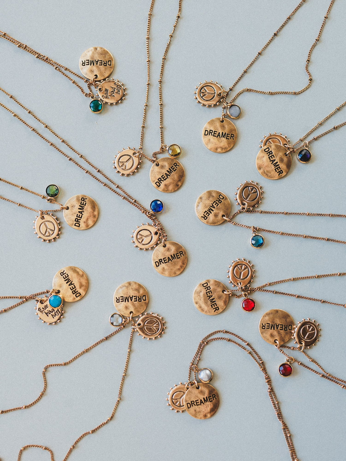 October Dreamer Birthstone Necklace - Opal