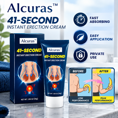 Alcuras™ 41-Second Instant Erection Cream – Feel it work in 41 sec, rock-hard results, fast-acting & powerful. 🚀