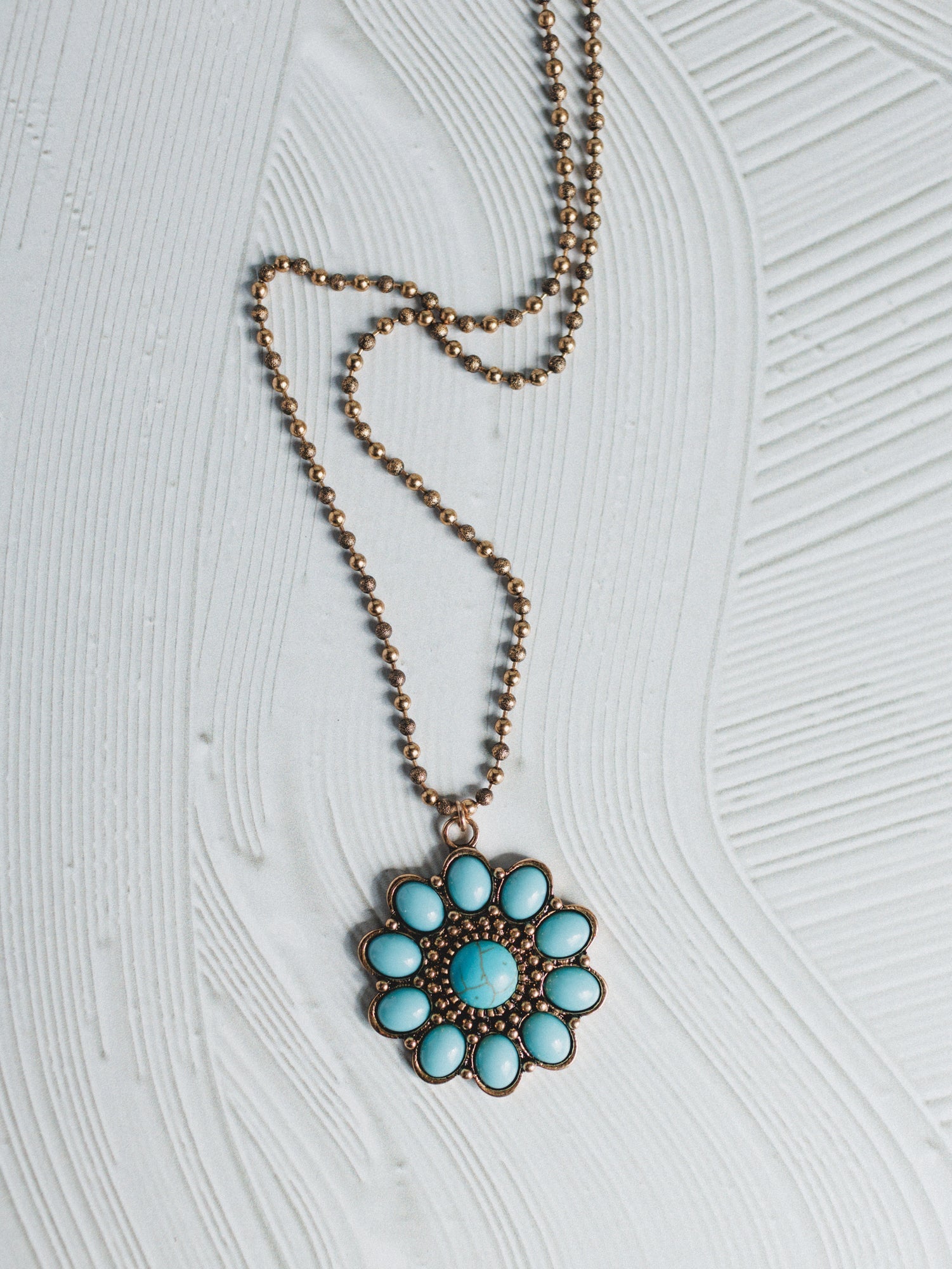 Suntrace Necklace - Turquoise - Pre Order
