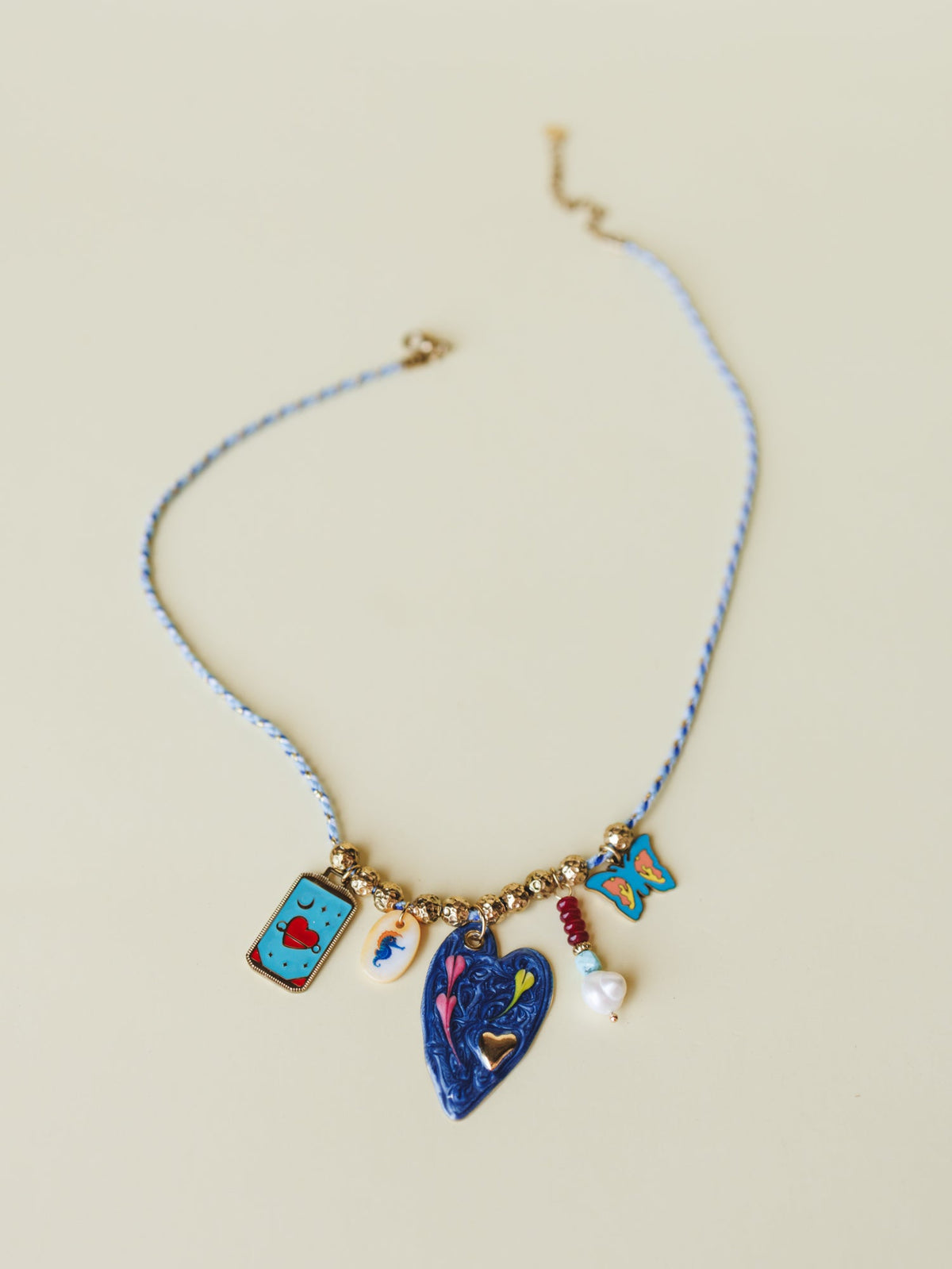 Madison Necklace - Navy
