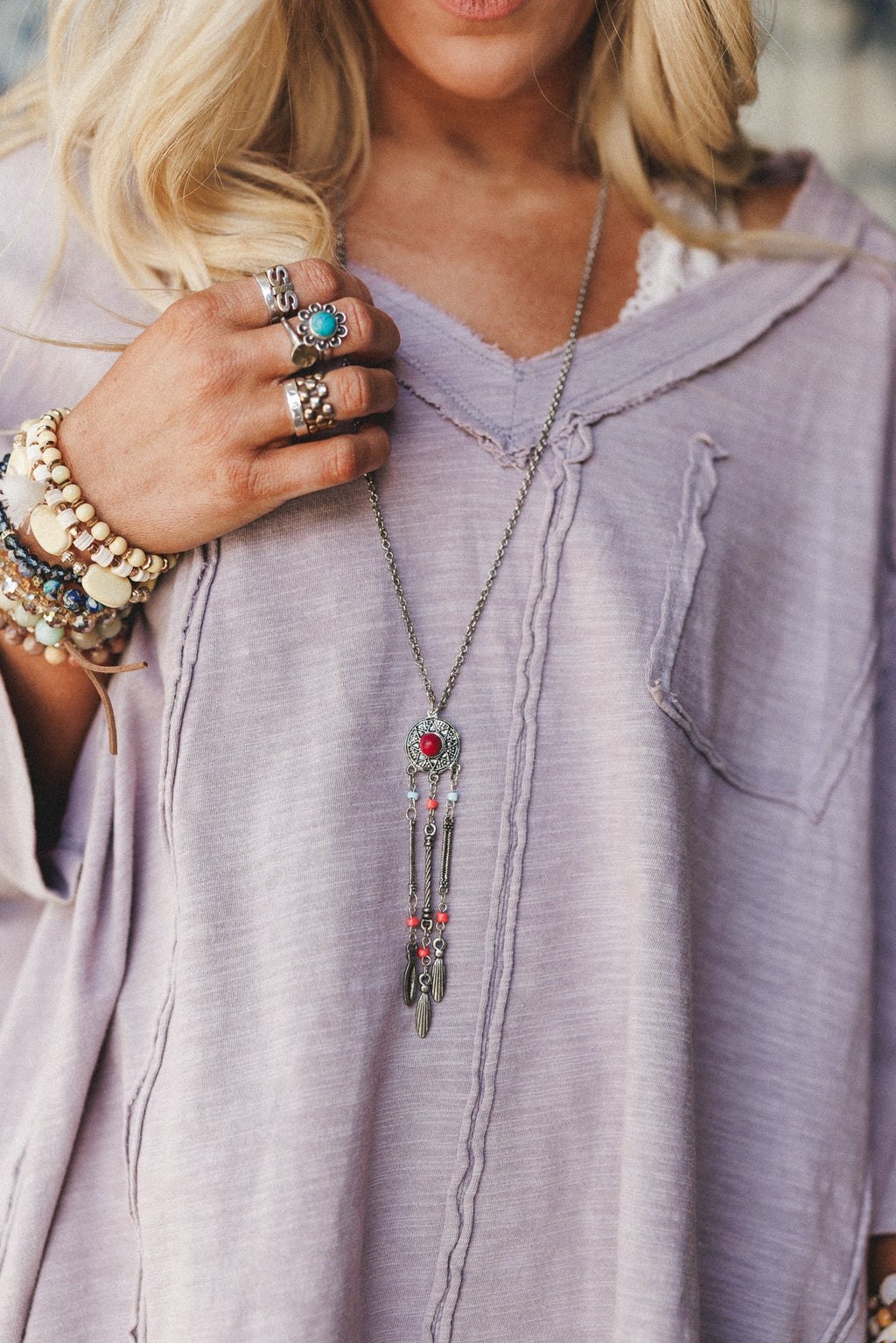 Wild Dreamer Necklace - Silver