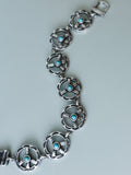 Peace Locked In Bracelet - Turquoise