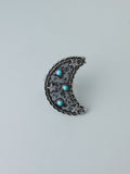Moon Star Ring - Turquoise