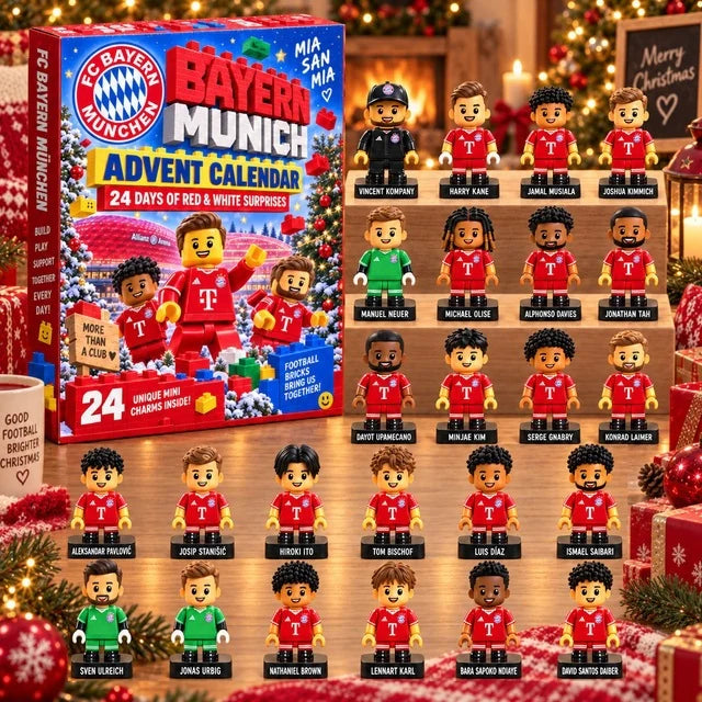2026 Soccer Teams Advent Calendar