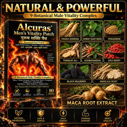 Alcuras® Men's Vitality Patch 🔥 Buy 1 Get 1 Free