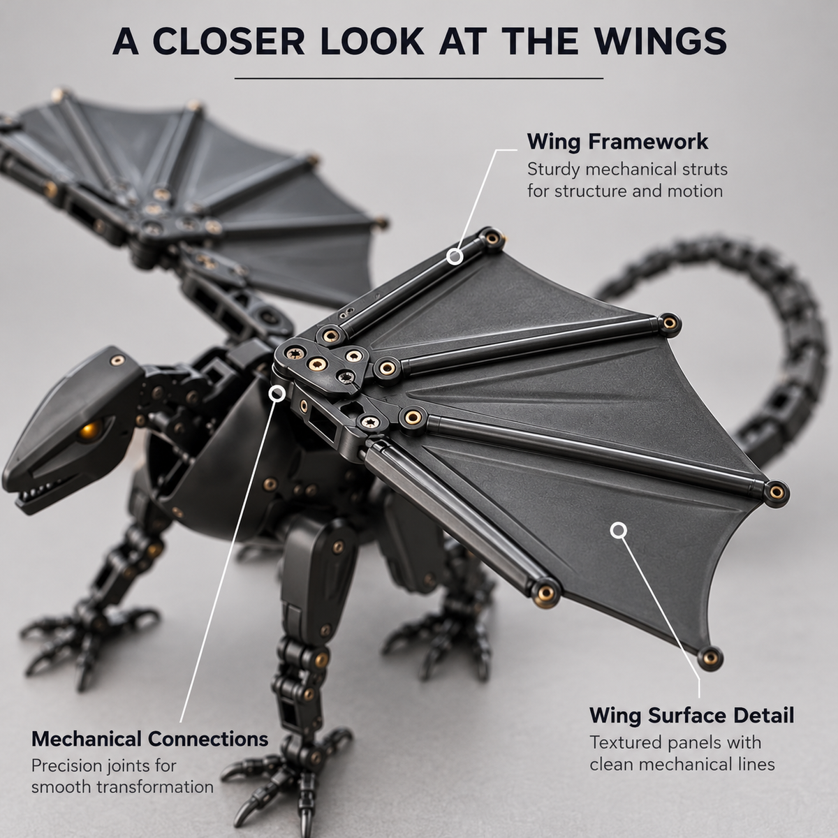 🐉 DragonMorph – Egg to Dragon Transforming Mechanical Toy