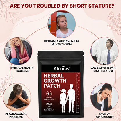 Alcuras® Herbal Growth Patch - Support Natural Height