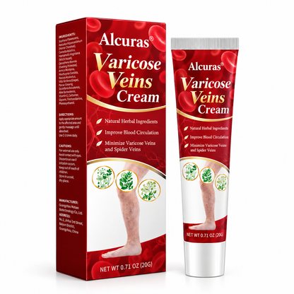 Alcuras® Varicose & Spider Vein Relief Cream