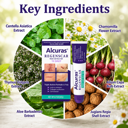 Alcuras® ReGenScar Stem Cell Scar Gel