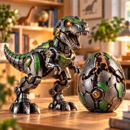 🦖🥚 NEW ARRIVAL🔥 Mechanical T-Rex Egg – From Mysterious Egg to Mighty Robotic Dinosaur! 🥚⚙️✨