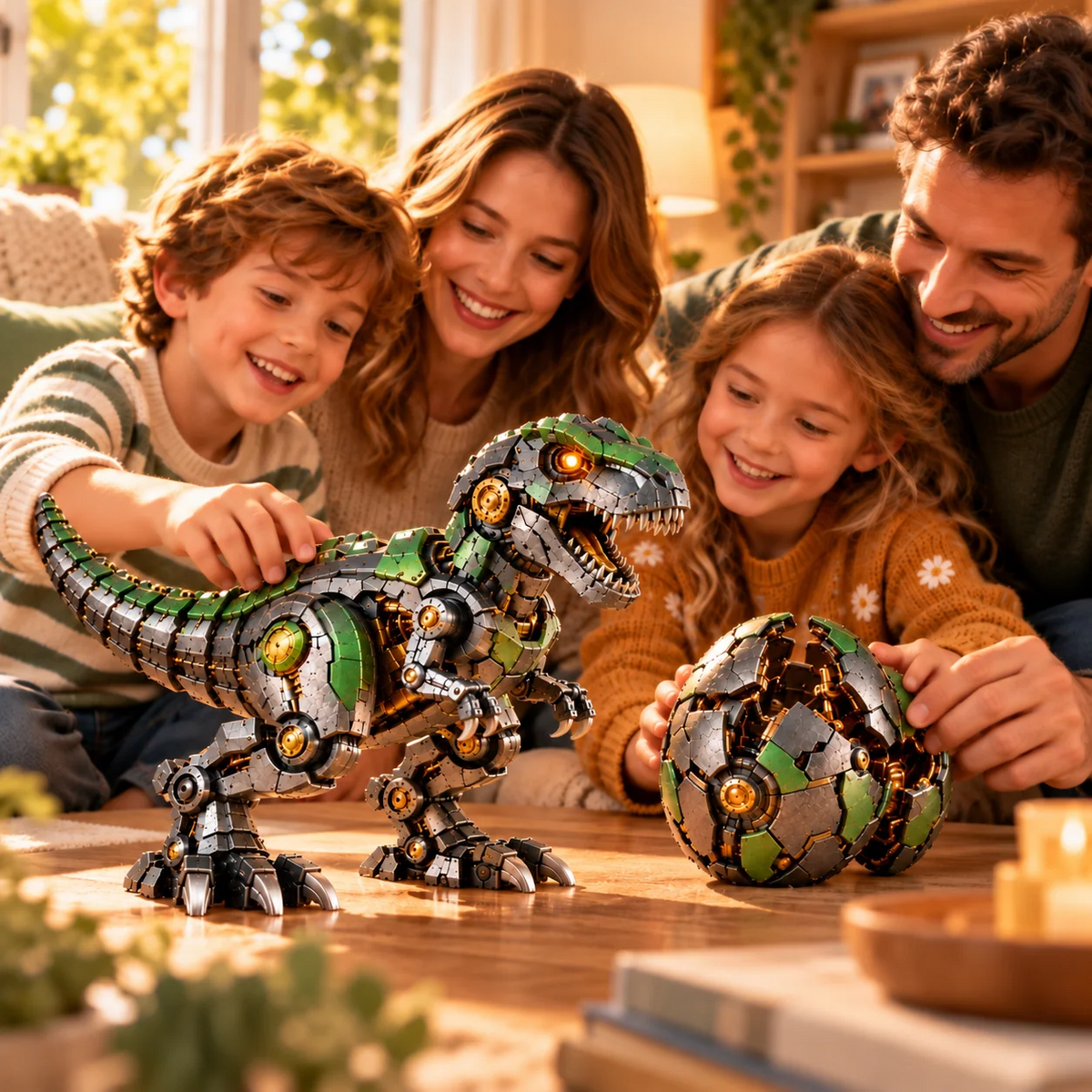 🦖🥚 NEW ARRIVAL🔥 Mechanical T-Rex Egg – From Mysterious Egg to Mighty Robotic Dinosaur! 🥚⚙️✨