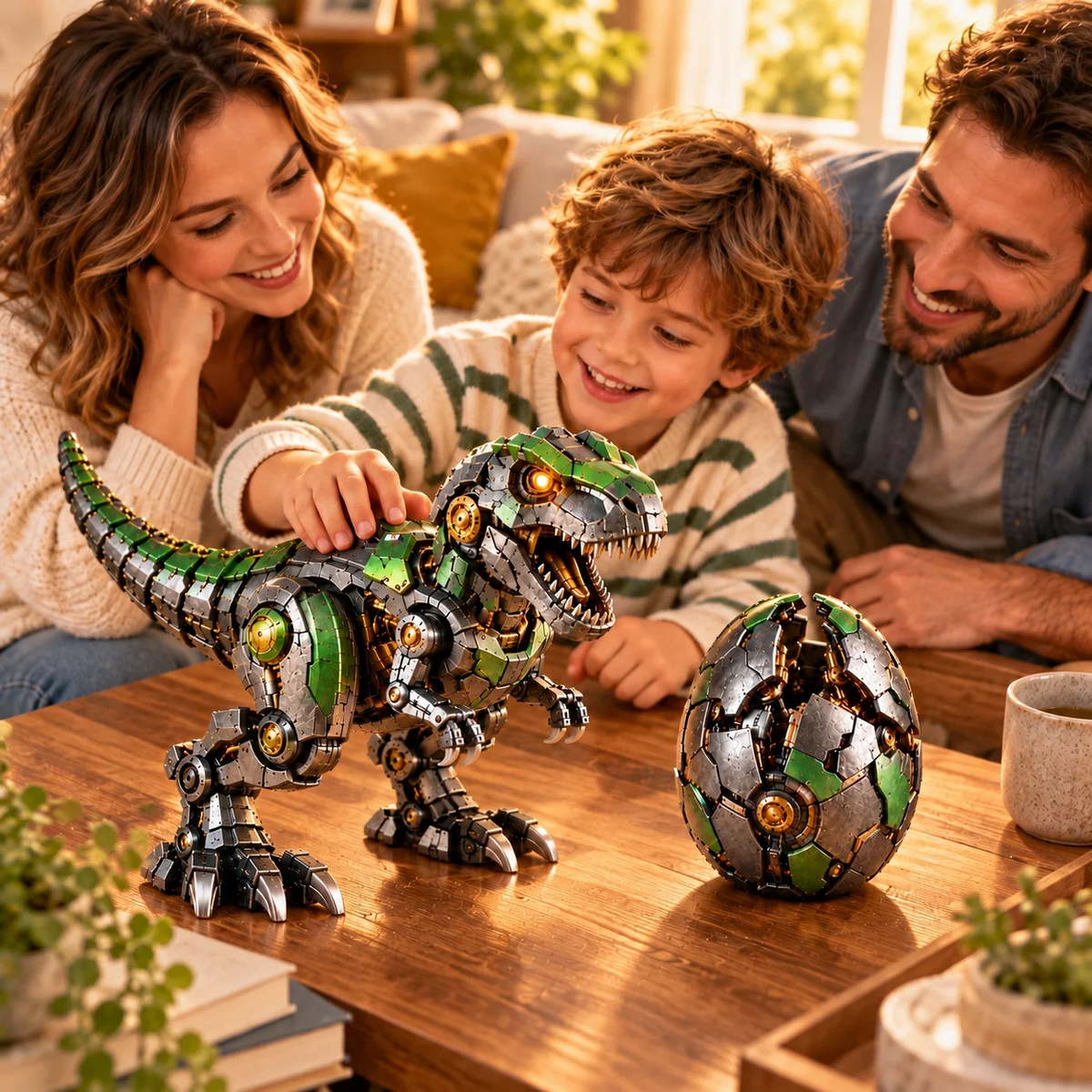 🦖🥚 NEW ARRIVAL🔥 Mechanical T-Rex Egg – From Mysterious Egg to Mighty Robotic Dinosaur! 🥚⚙️✨