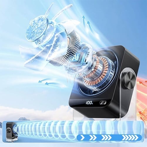 Billhol™ New Semiconductor Cooling Desktop Fan