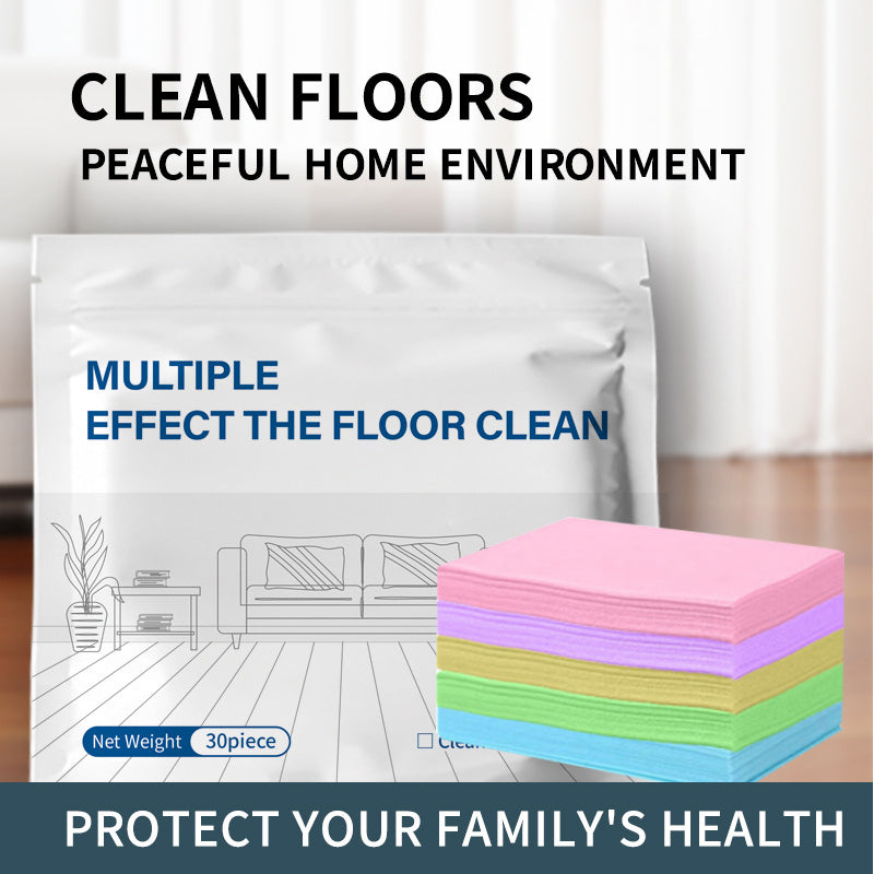 30-Pieces Multi-Effect Floor Cleaning Sheets